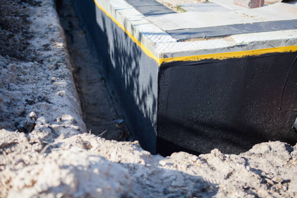 Residential Waterproofing installation at a Vermontville, MI home by SJ Waterproofing Pros